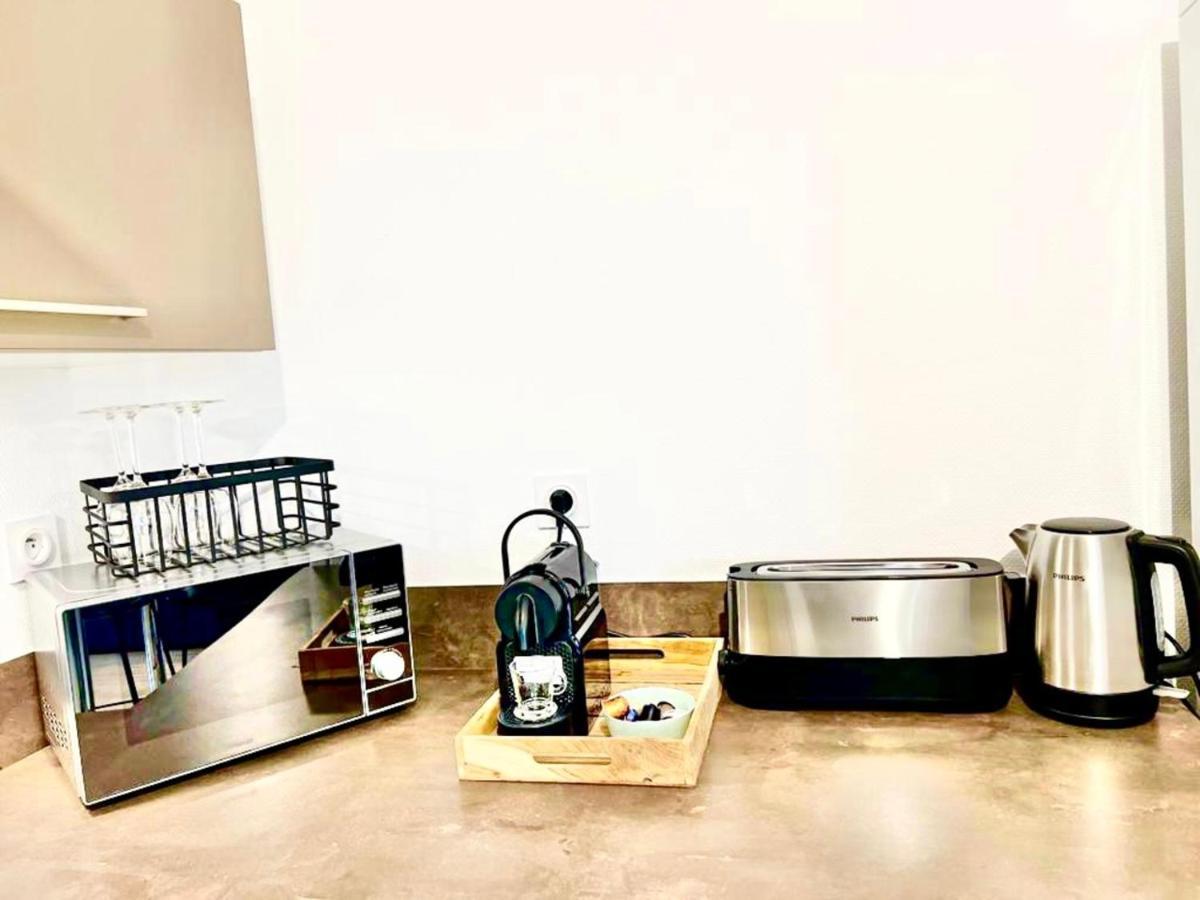 Апартаменты L'Atelier Chic - Wifi Fibre - Parking Privee - Balcon - Netflix Ланестер Экстерьер фото