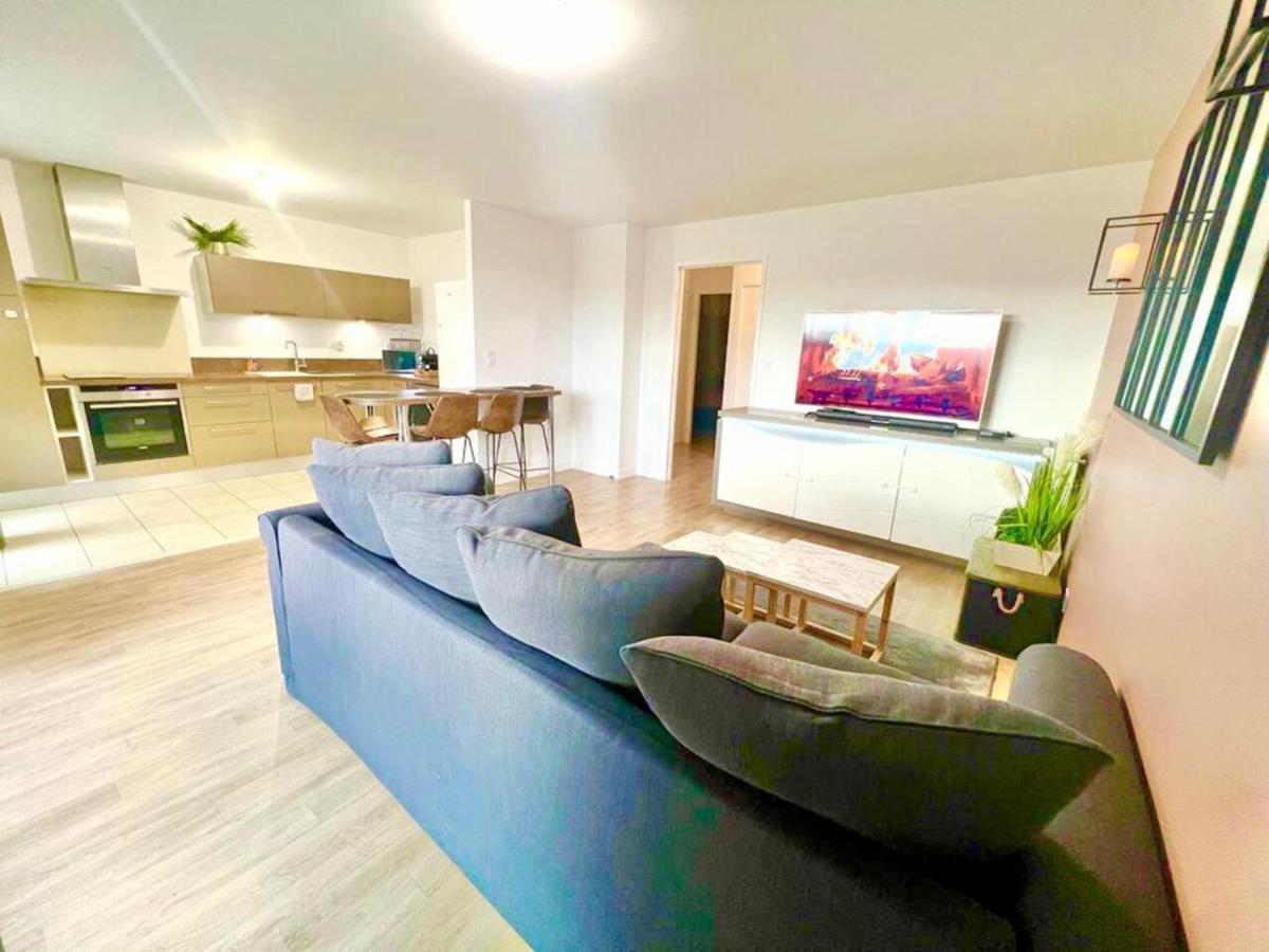 Апартаменты L'Atelier Chic - Wifi Fibre - Parking Privee - Balcon - Netflix Ланестер Экстерьер фото